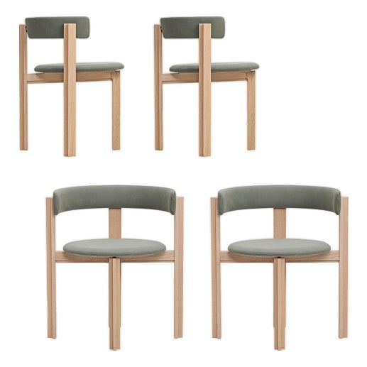 Wood Principal Dining Chairs by Bodil Kjær, Set of 4 For Sale