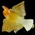 Mid 20th Century Salviati Murano Vintage Orange White Gold Flecks Italian Art Glass Flying Bird Duck Sculpture For Sale - Image 5 of 6