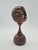 An original modernist table clock manufactured in the former gdr (east germany) around the 1960s–1970s. a highly...