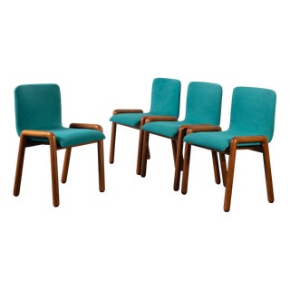 Dilos Chairs by Guido Faleschini, 1970s, Set of 4 For Sale