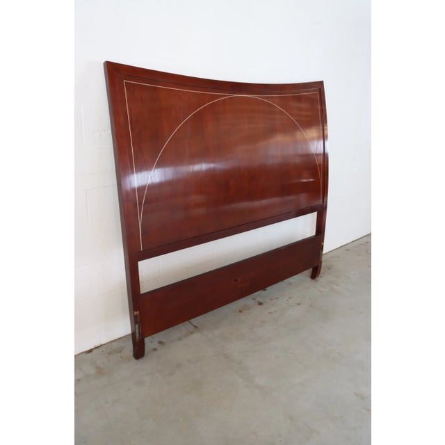 Kindel Cherry headboard, contemporary design.