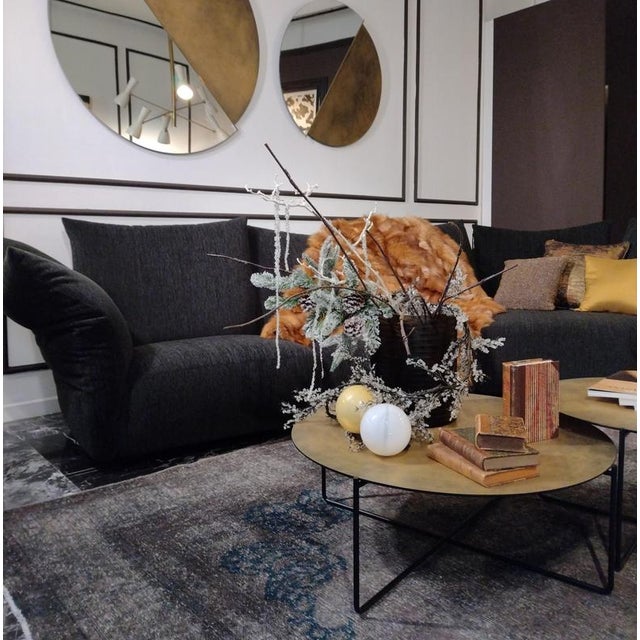 Stone Bronze Isola 600 Coffee Table by Disain1971 For Sale - Image 6 of 9