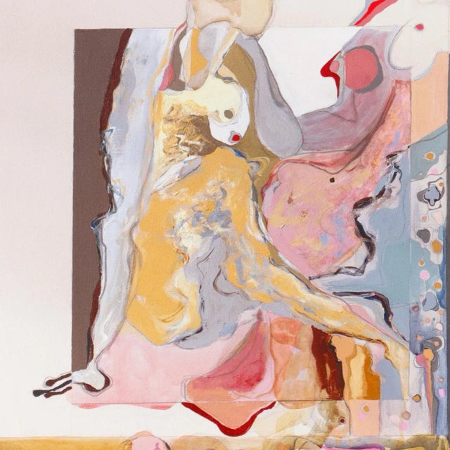 'Figurative Abstract' by Suzanne Gertz, Woman Artist, Art Institute of Chicago, San Bernardino For Sale In Monterey, CA - Image 6 of 12