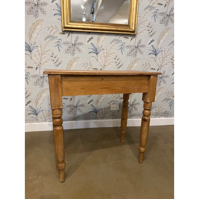 19th Century English Pine Table For Sale - Image 4 of 9