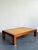 Late 20th Century Vintage Woven Rattan “Modern Barn” Coffee Table After Ralph Lauren For Sale - Image 5 of 12