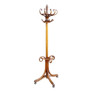 Wall-Mounted Coat and Umbrella Rack from Jacob & Josef Kohn, 1905 For Sale