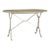 Mid 20th Century French Marble-Top Cast Iron Bistro Table For Sale