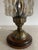 Amber Pressed Glass Table Lamp with Wooden Base, 1970s For Sale - Image 9 of 13