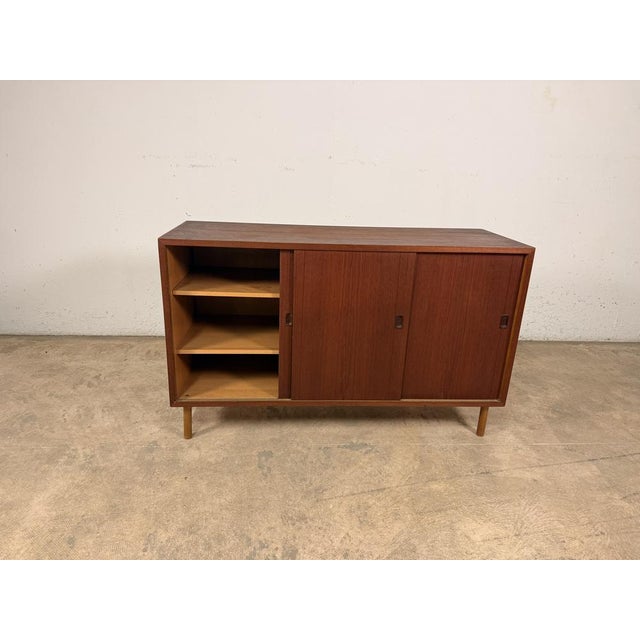 Chest of Drawers in Teak by Kajsa & Nils Nisse Strinning for String, 1960s For Sale - Image 11 of 18