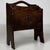 Antique Early 20th Century English Oak Magazine Rack For Sale - Image 9 of 11