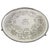An exceptional george iii sterling silver salver or waiter dating to 1785, displaying the refined craftsmanship and...