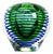 Spiral Art Glass Model 7713/15 Vase by Stanislav Libenský for Škrdlovice, Czechoslovakia, 1977 For Sale