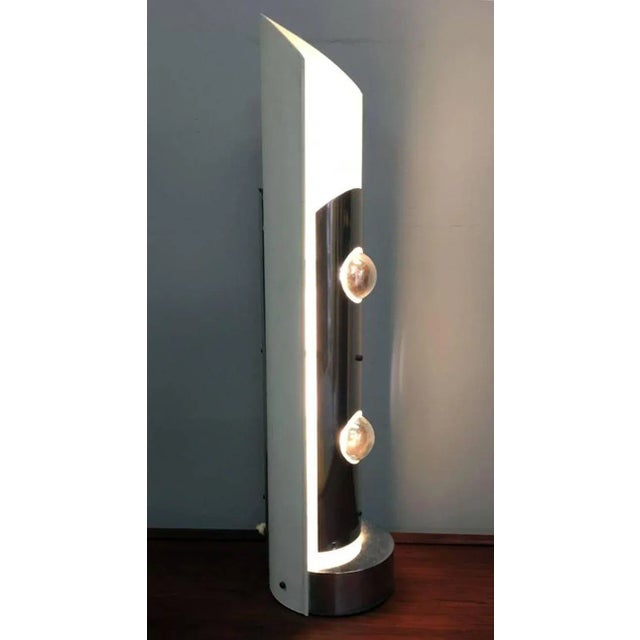 This two light table lamp was designed by Enrico Tronconi and made circa 1968. I have official proof of authenticity such...