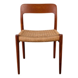 Original Jl Mollers Model 75 Chair, Niels Otto Møller, Teak, Danish For Sale