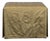 Century Furniture Skirted Silk Ottoman For Sale