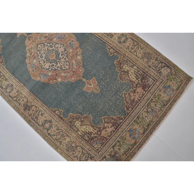 Mid 20th Century Multi-Medallion Geometric Tribal Area Rug For Sale In Phoenix - Image 6 of 10