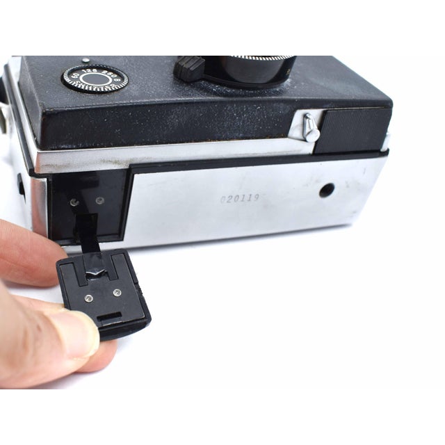 Black 1970's Kodak Instamatic X-90 Film Camera With Ektar f/2.8 Lens For Sale - Image 8 of 10