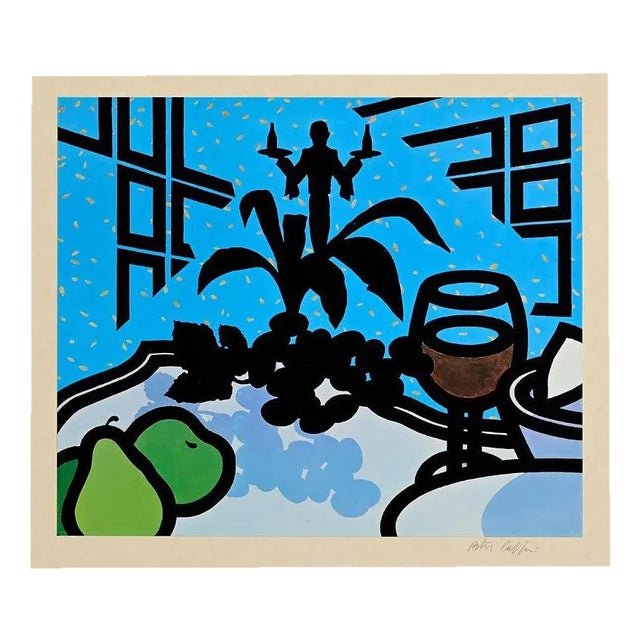 Patrick Caulfield, Menu for Cavendish Hotel, 1976, Screenprint For Sale