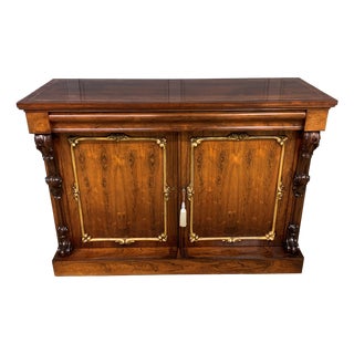 Regency Rosewood Side Cabinet, 1820 For Sale