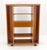 Danish Mid Century Modern 1970s Teak Bookcase Entertainment Center on Wheels For Sale - Image 9 of 14