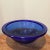 Late 20th Century Cobalt Blue Translucent Bowl For Sale - Image 13 of 13