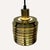 Gold Modernist Model T-642 Ceiling Lamp from Markaryd For Sale - Image 8 of 14