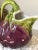 Eggplant Vintage 1970s French Ceramic Aubergine Pitcher For Sale - Image 8 of 9