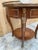 Antique Italian Louis XVI Style Occasional Table With Inlaid Marble Top For Sale - Image 10 of 11