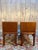 Brown Scandinavian Bedside Tables, Set of 2 For Sale - Image 8 of 12