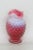 Glass Fenton Hobnail Style Cranberry Opalescent Ruffled Rim Bud Vase For Sale - Image 7 of 10