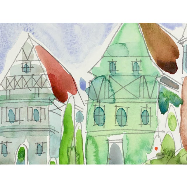 Original watercolor painting on Caslon paper.