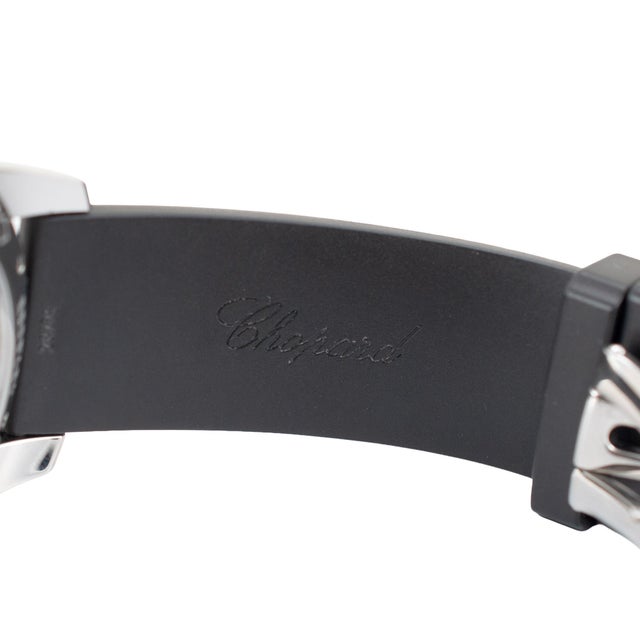 Metal Chopard Mille Miglia Gran Turismo XL 44mm 8997 White Dial Steel Automatic Watch For Sale - Image 7 of 9