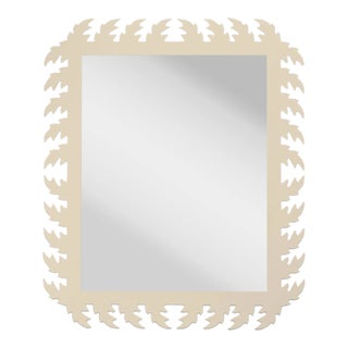 Fleur Home Audubon Rectangle Mirror in Delaware Putty, 38x48 For Sale