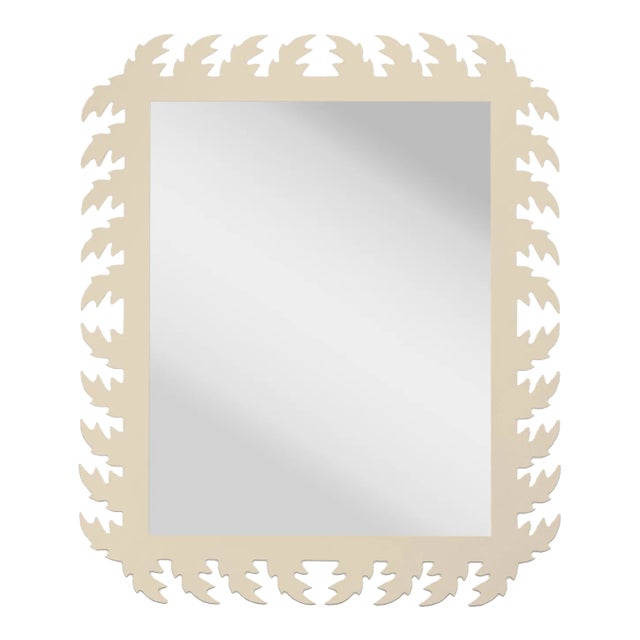 Fleur Home Audubon Rectangle Mirror in Delaware Putty, 38x48 For Sale