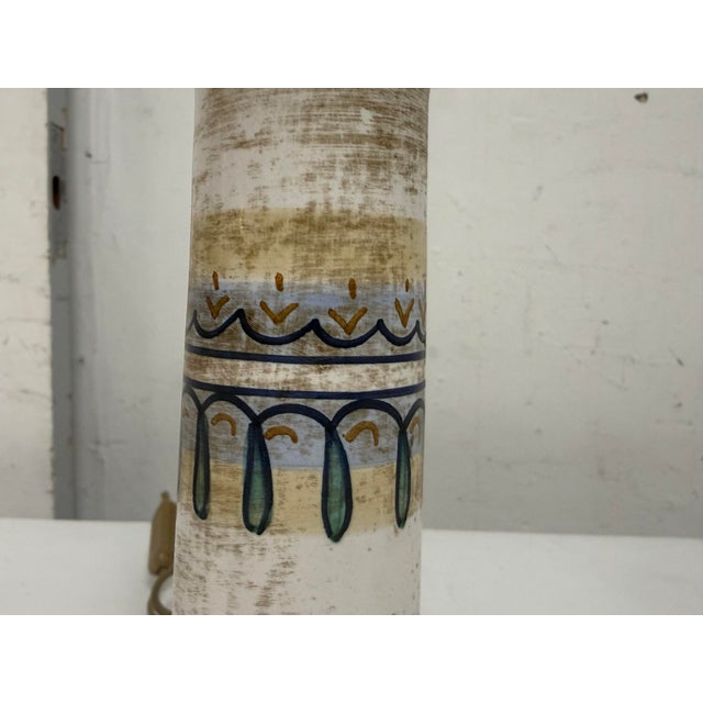 Ceramic Late 20th Century Saca Castelli Italian Table Lamp For Sale - Image 7 of 12