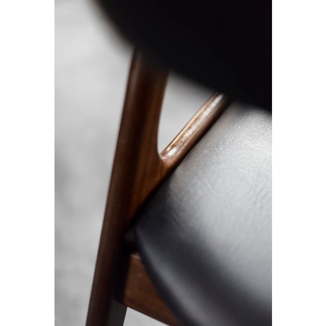 Mid-Century Danish Modern Fire Office Chair in Teak, 1960s For Sale - Image 15 of 18