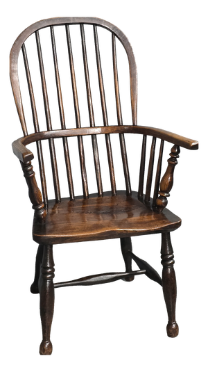 Elm Windsor Chair, 1800s