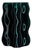 Medium Forest Green Magma Vase by Mana For Sale
