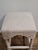 Essentials for Living French Linen Country Bisque Rue Square Counter Stool For Sale In Washington DC - Image 6 of 8