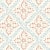 Sample - Borastapeter Nyborg Wallpaper in Blue and Red For Sale