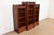 Herter Brothers Herter Brothers Style Antique Eastlake Victorian Carved Walnut and Burl Wood Triple Bookcase, Circa 1880s For Sale - Image 4 of 11