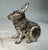 American Antique 1920's Cast Iron Bunny Rabbit Animal Still Coin Bank – A.c. Williams For Sale - Image 3 of 9
