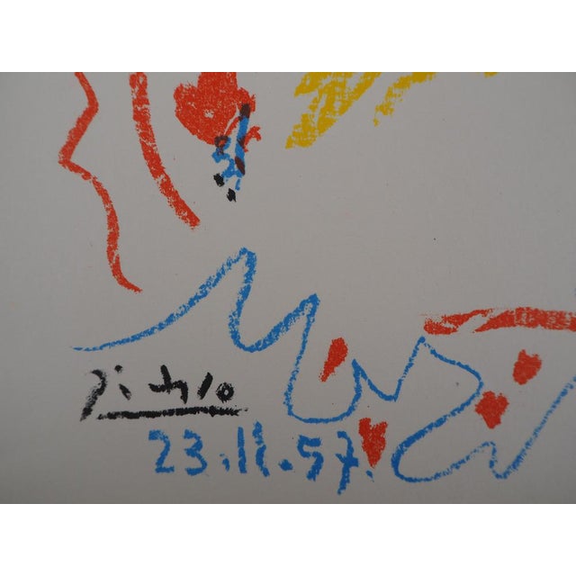 Pablo Picasso, The Little Bullfight, Original Lithograph For Sale - Image 6 of 7