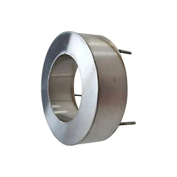 Mid-Century Modern Vintage Stainless Steel Letter O For Sale - Image 3 of 5