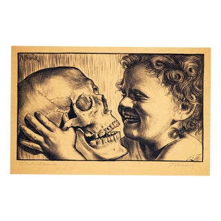 Frank, Hans, Death and Life, 1911, Lithograph For Sale