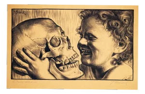 Frank, Hans, Death and Life, 1911, Lithograph