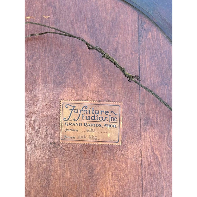 Circa 1940s Vintage Rococo Style Mirror with Carved Floral Motifs, In the Style of Louis XV For Sale - Image 4 of 9