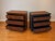 1990s Vintage Palecek Woven Rattan Nightstand / Accent Chest, 2 Pieces For Sale - Image 5 of 6