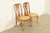 Baker Furniture Company 18th Century Antique Thomas Chippendale Period Carved Burl Wood Side Chairs or Dining Chairs, Pair For Sale - Image 4 of 13