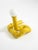 Pop Art Yellow Table Lamp with Plastic Tubing by Wavin, 1970s For Sale - Image 9 of 18